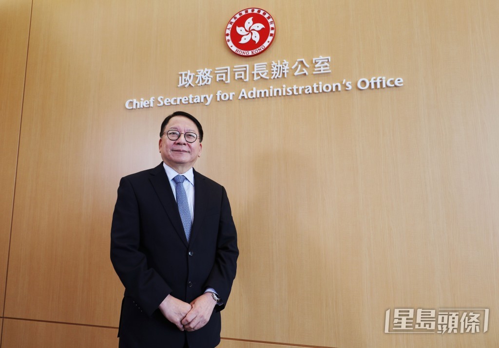 政務司司長陳國基。鄭志良攝 政務司司長陳國基。鄭志良攝