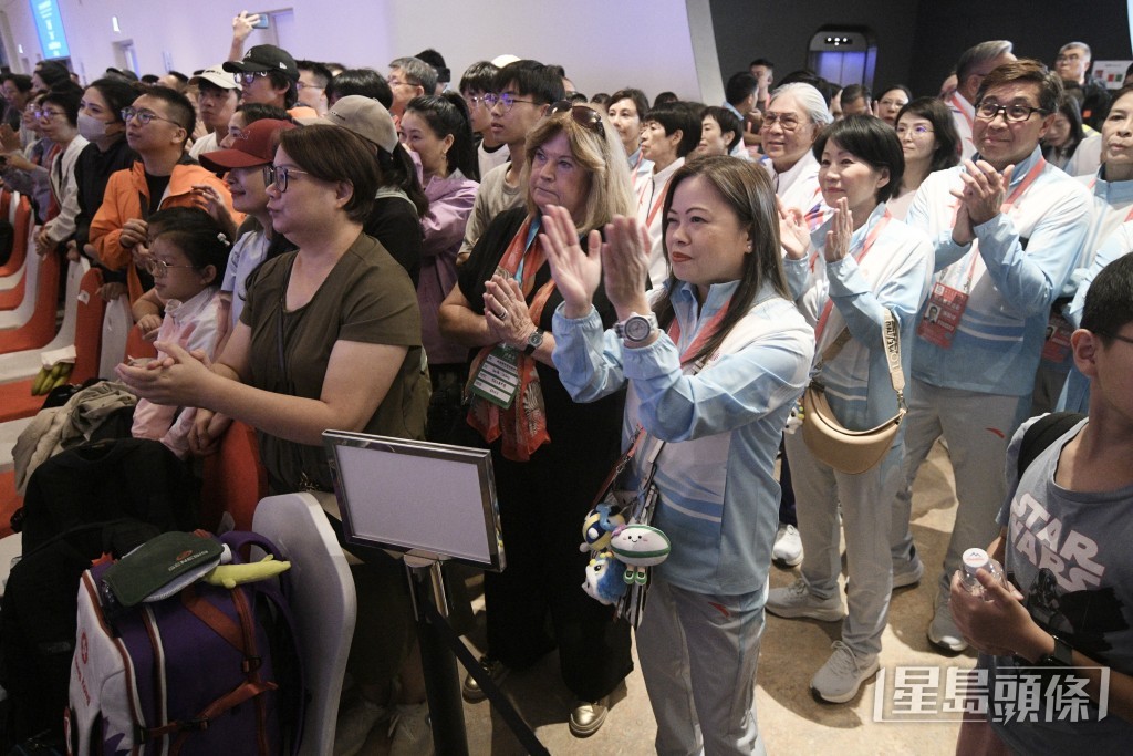 文體旅局局長羅淑佩到場支持。 文體旅局局長羅淑佩到場支持。