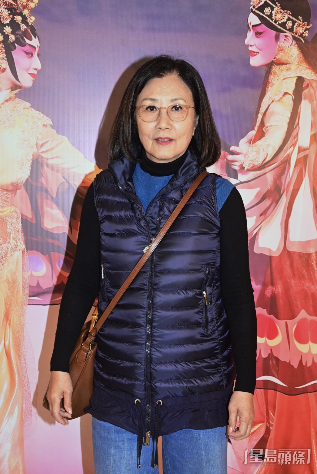 汪明荃到戲曲中心欣賞粵劇新《梁祝》的重演演出。