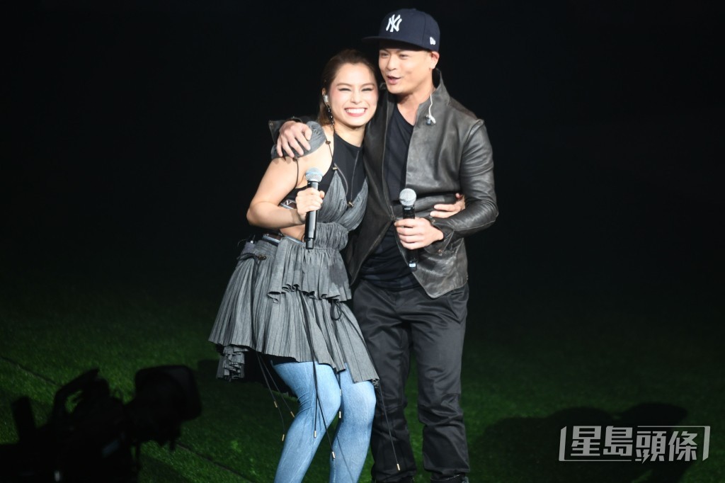 當年側田出任表演嘉賓。