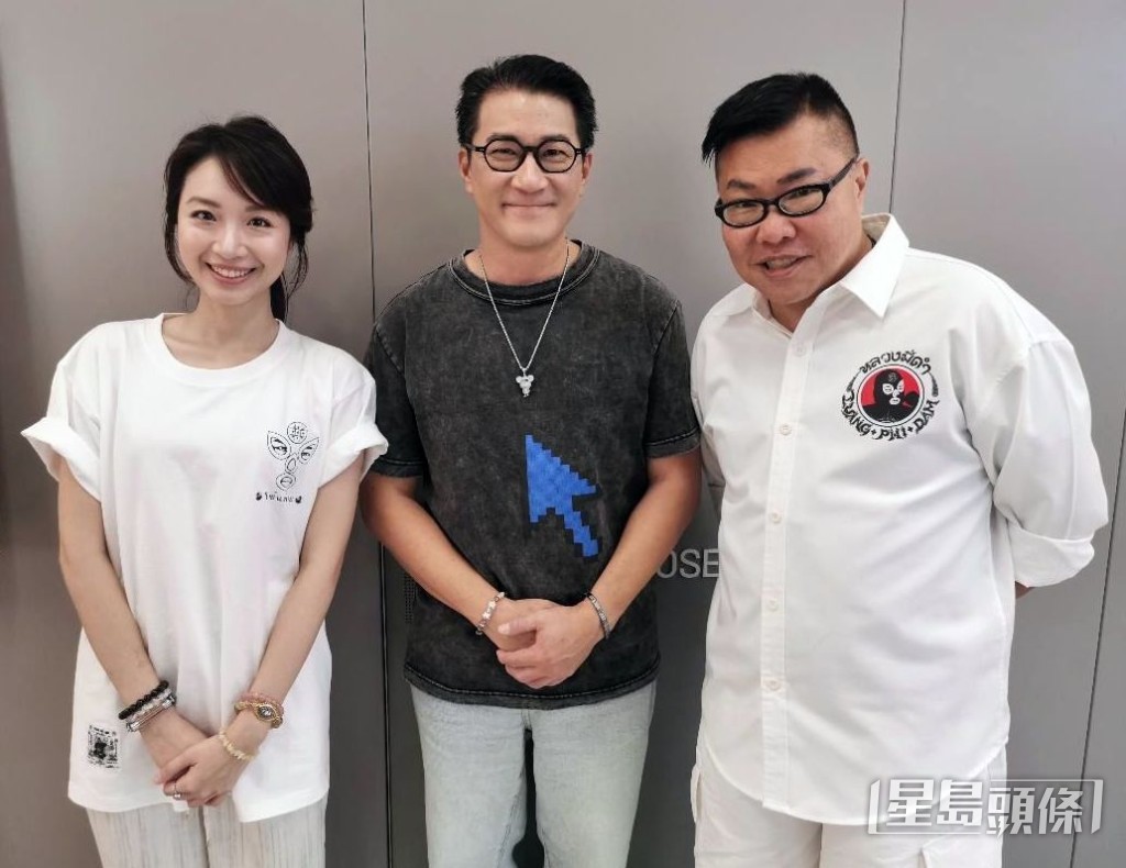 胡慧冲、「冬蔭表姐」阿Yen、陳建興到食店拍外景。