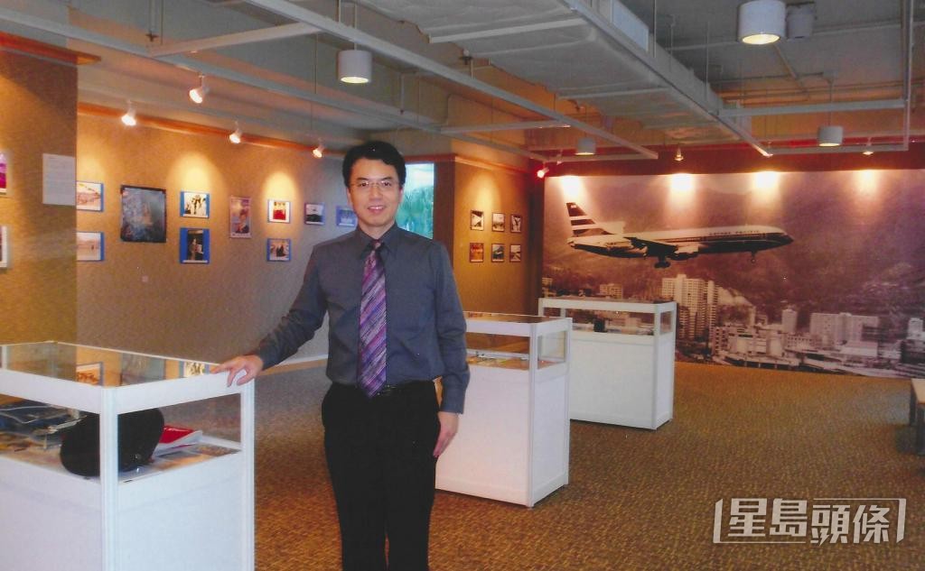 吴邦谋多次借出航空珍藏予不同展览展出。 受访者提供