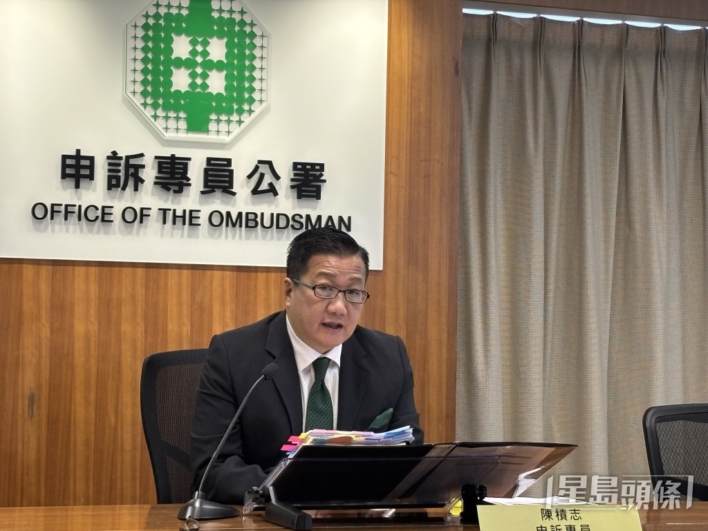 申訴專員陳積志。郭穎彤攝