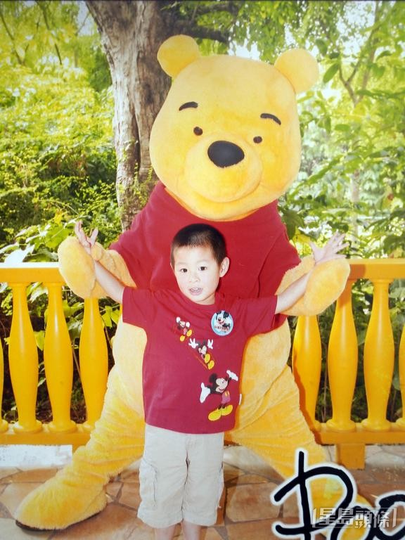 譚皓之自3歲被診斷患有自閉症。 受訪者提供 譚皓之自3歲被診斷患有自閉症。 受訪者提供