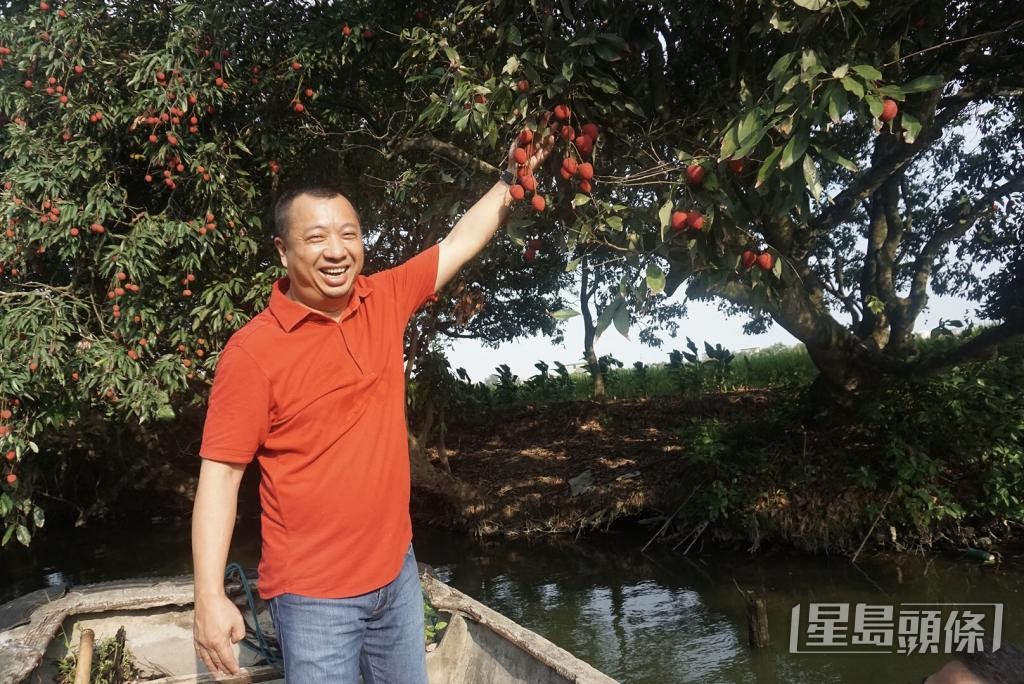 方志忠稱重視食材質素，會親自到果園挑選老樹荔枝。