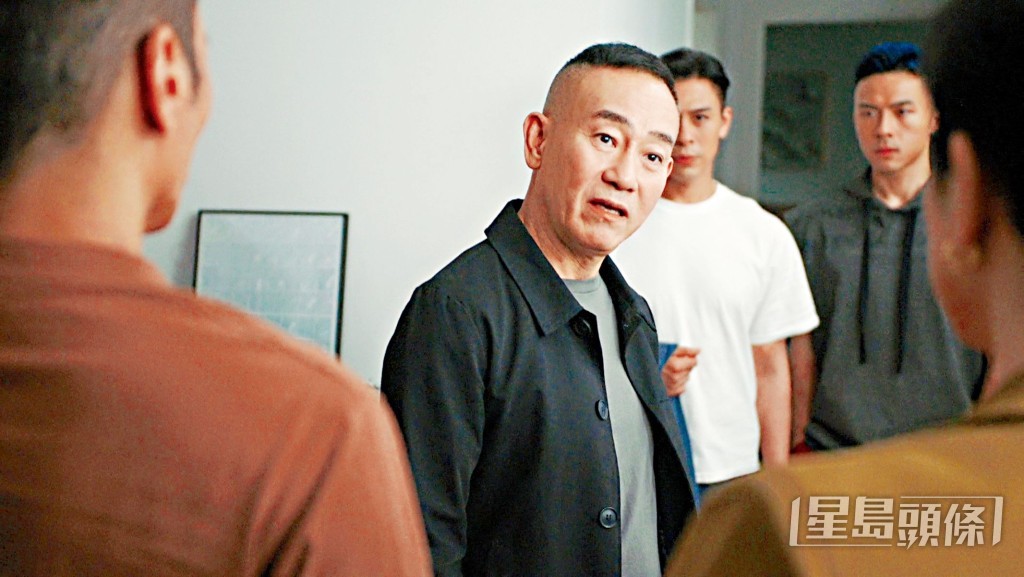 傅嘉莉支持《刑偵12》的林保怡。 傅嘉莉支持《刑偵12》的林保怡。