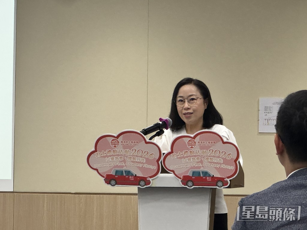 運輸署署長謝詠誼。 運輸署署長謝詠誼。