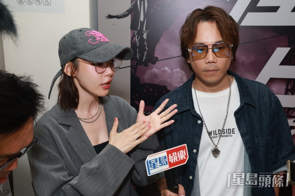 林明禎追問新郎哥趙善恆會否在港補擺喜酒？