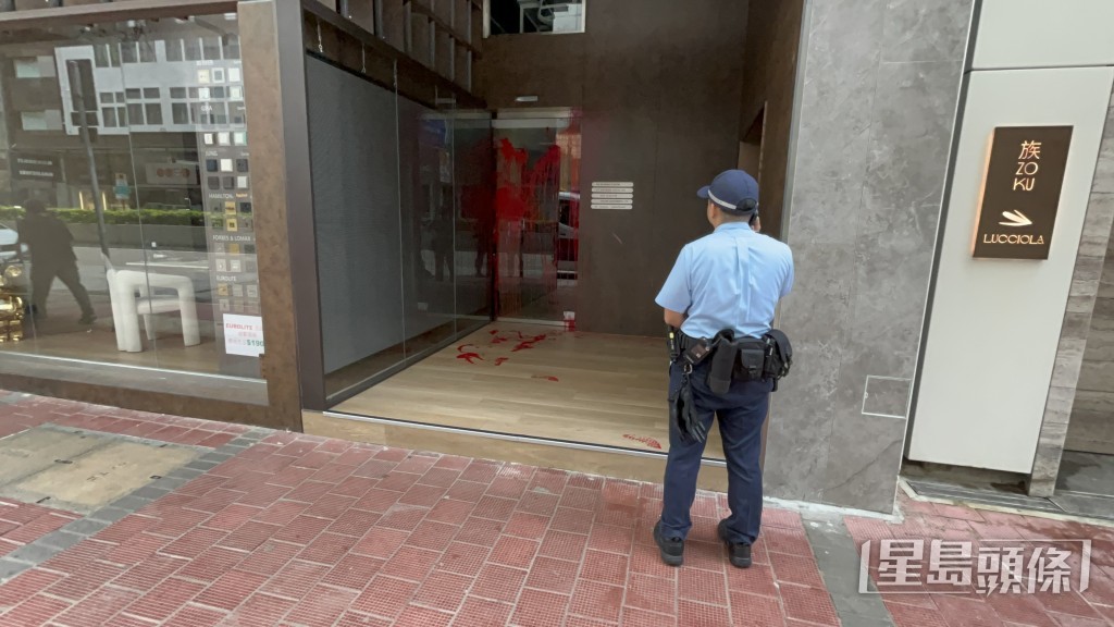 警員到場調查。