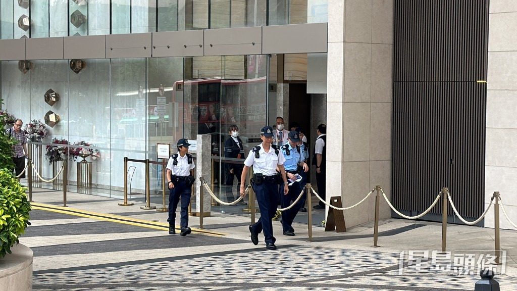 警方到场调查。刘汉权摄