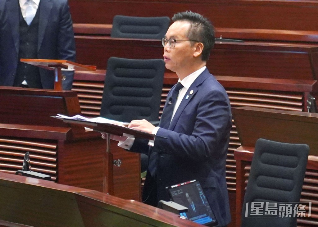 立法會工程界議員卜國明。資料圖片 立法會工程界議員卜國明。資料圖片