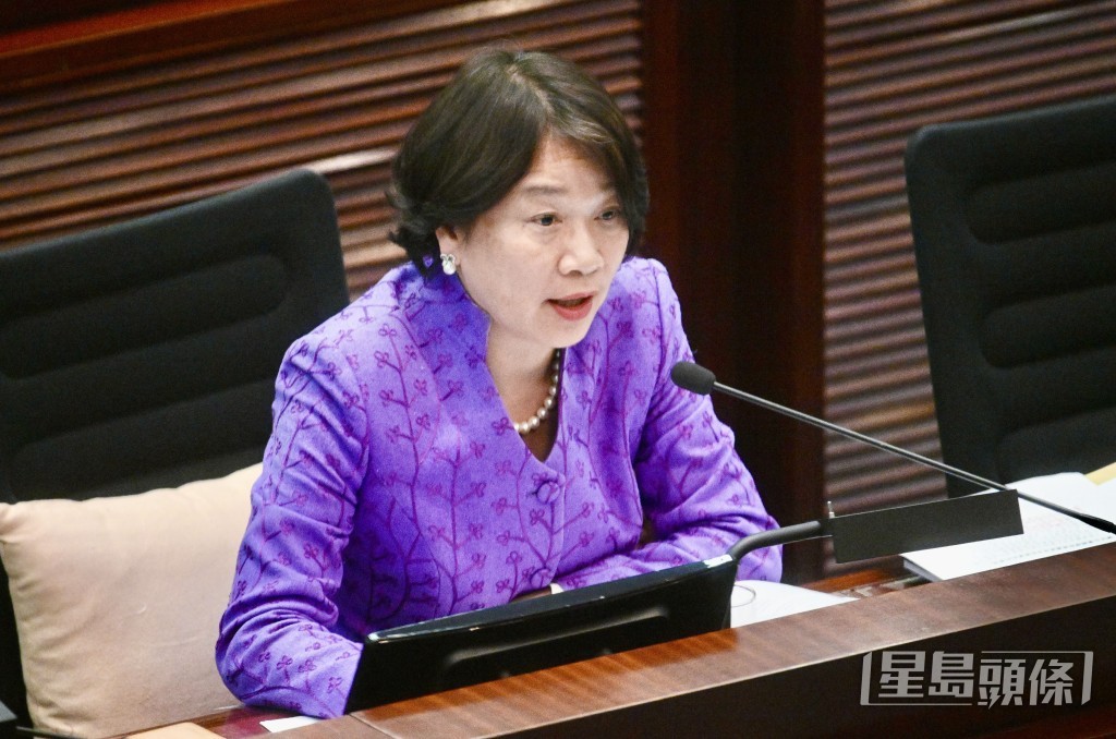 經民聯梁美芬。 經民聯梁美芬。