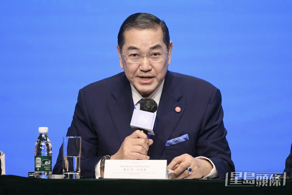 泰國前副總理兼外長素拉杰．沙田泰。