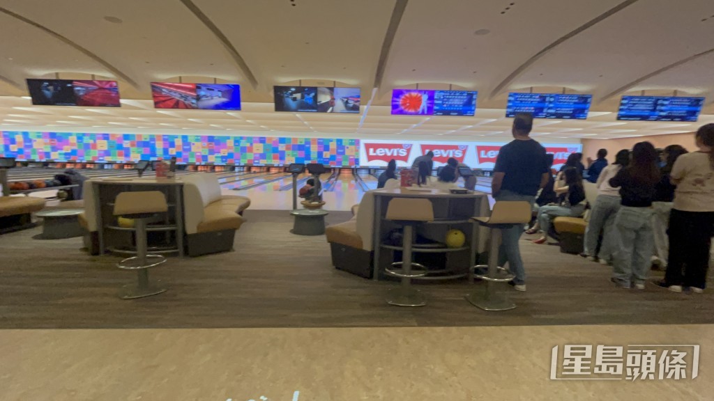 啟德體育園的保齡球場發生工業意外。楊偉亨攝