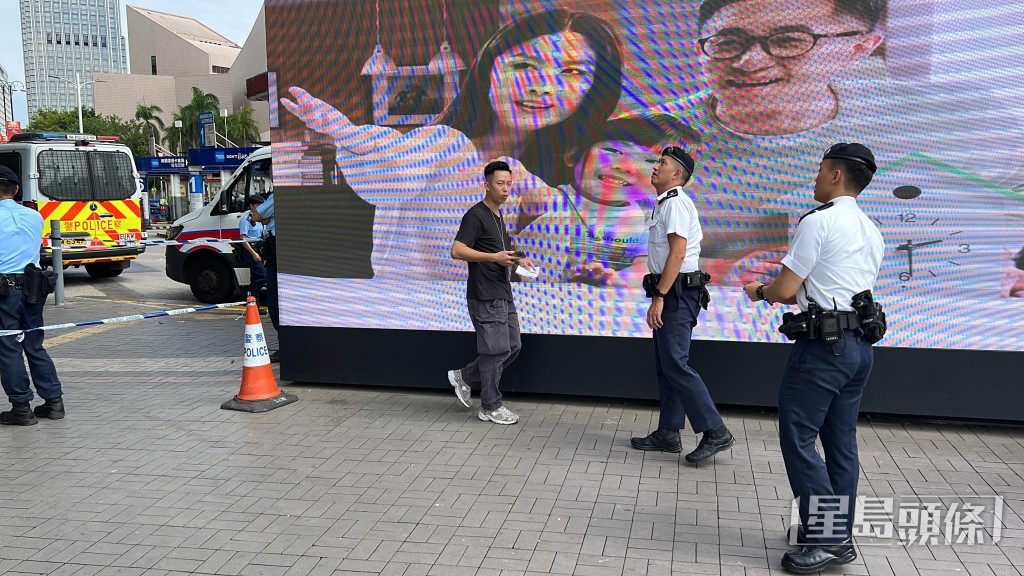 警员到场调查。刘汉权摄 警员到场调查。刘汉权摄