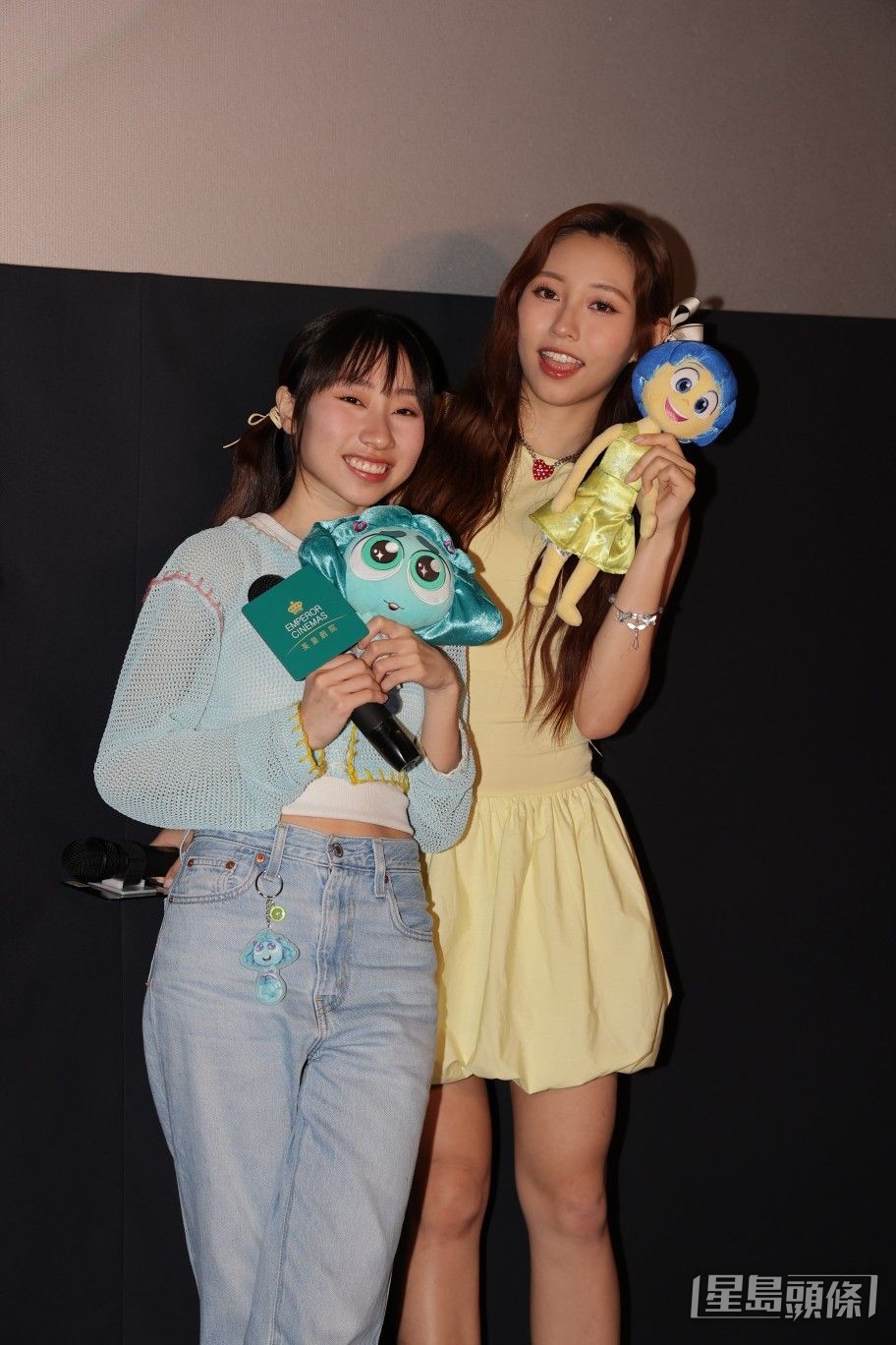 Ivy So與麗英到銅鑼灣為其配音的動畫電影謝票 Ivy So與麗英到銅鑼灣為其配音的動畫電影謝票