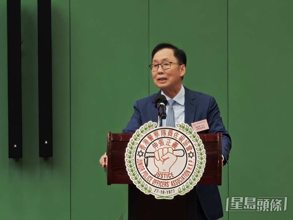 警察員佐級協會榮譽常務會長陳健波