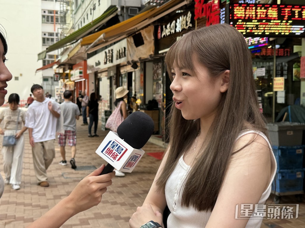 楊小姐表示如果有一天路德圍這裡「做唔住要消失會好可惜」。陳俊豪攝 楊小姐表示如果有一天路德圍這裡「做唔住要消失會好可惜」。陳俊豪攝