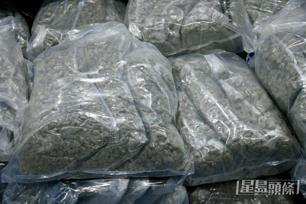 涉案大麻共約511.5公斤、值約9870萬元。 涉案大麻共約511.5公斤、值約9870萬元。