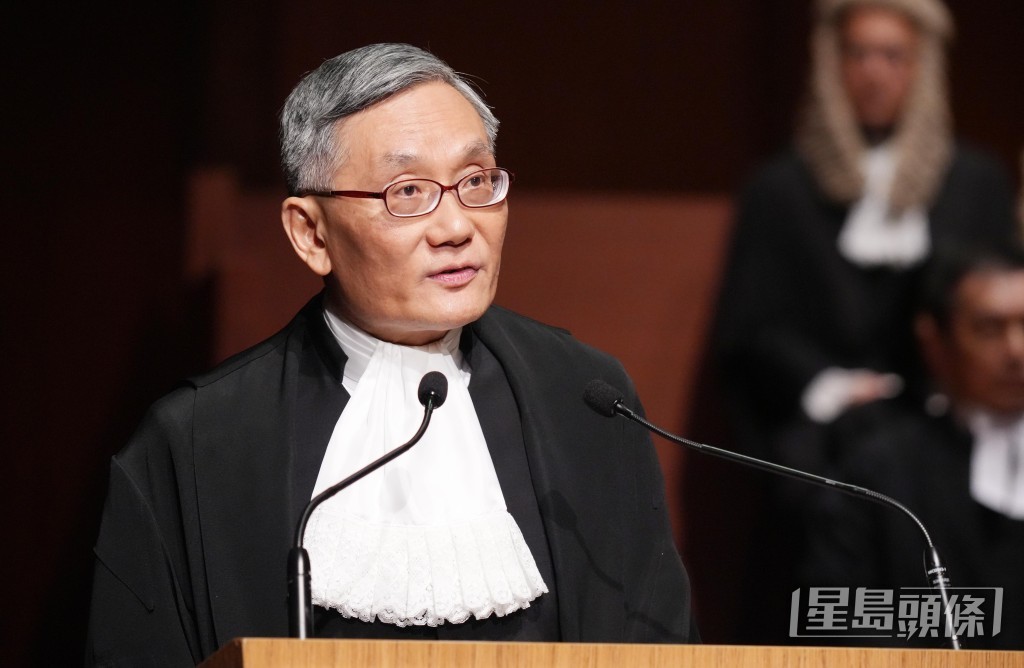 終審法院首席法官張舉能。 終審法院首席法官張舉能。