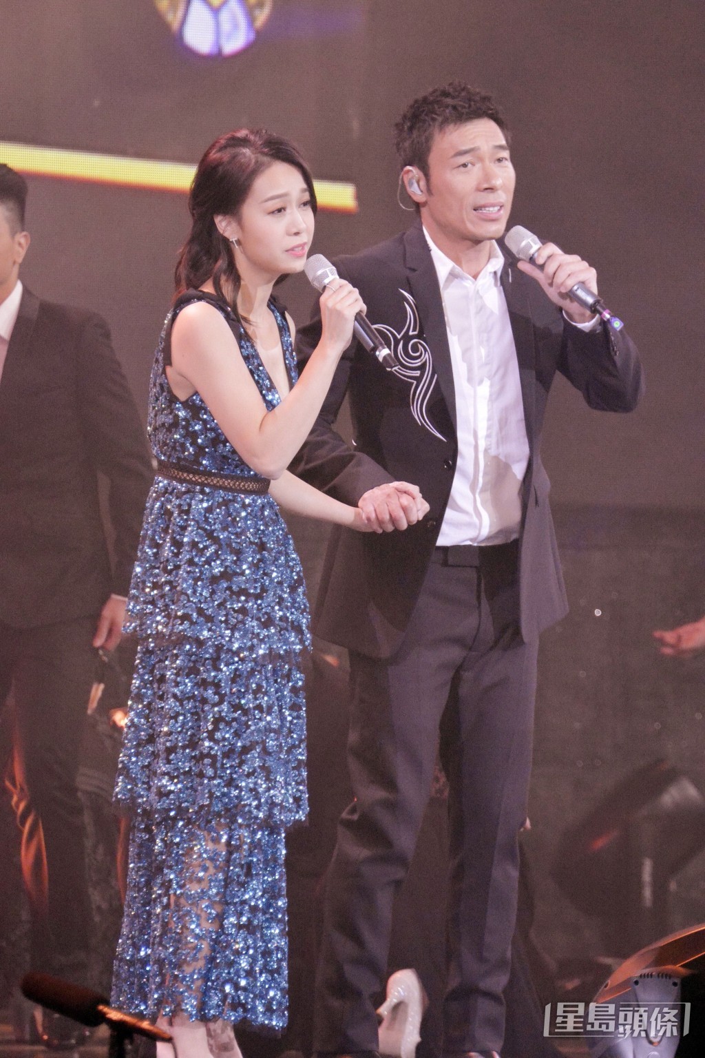 許志安與黃心穎曾在2018年的保良騷拖手合唱。