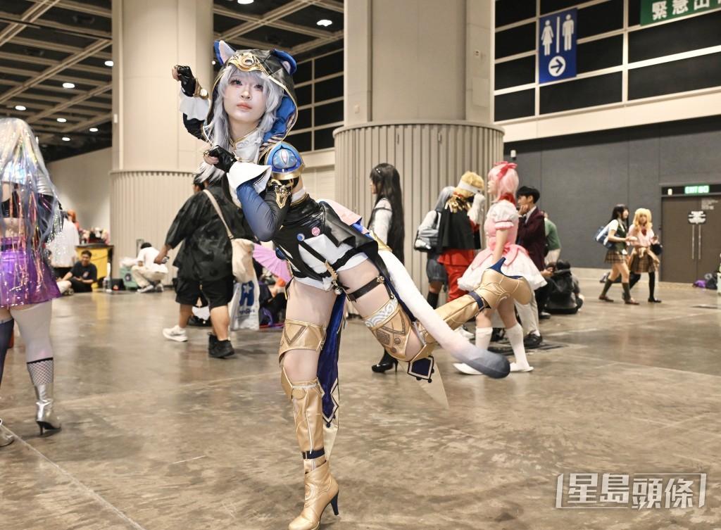 一眾Cosplayer化身為各個經典、熱門IP角色。 一眾Cosplayer化身為各個經典、熱門IP角色。