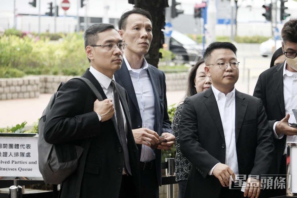 「宏泰消防工程有限公司」電工黃健華及「宏泰消防工程有限公司」董事、工程師鍾傑文下午作供