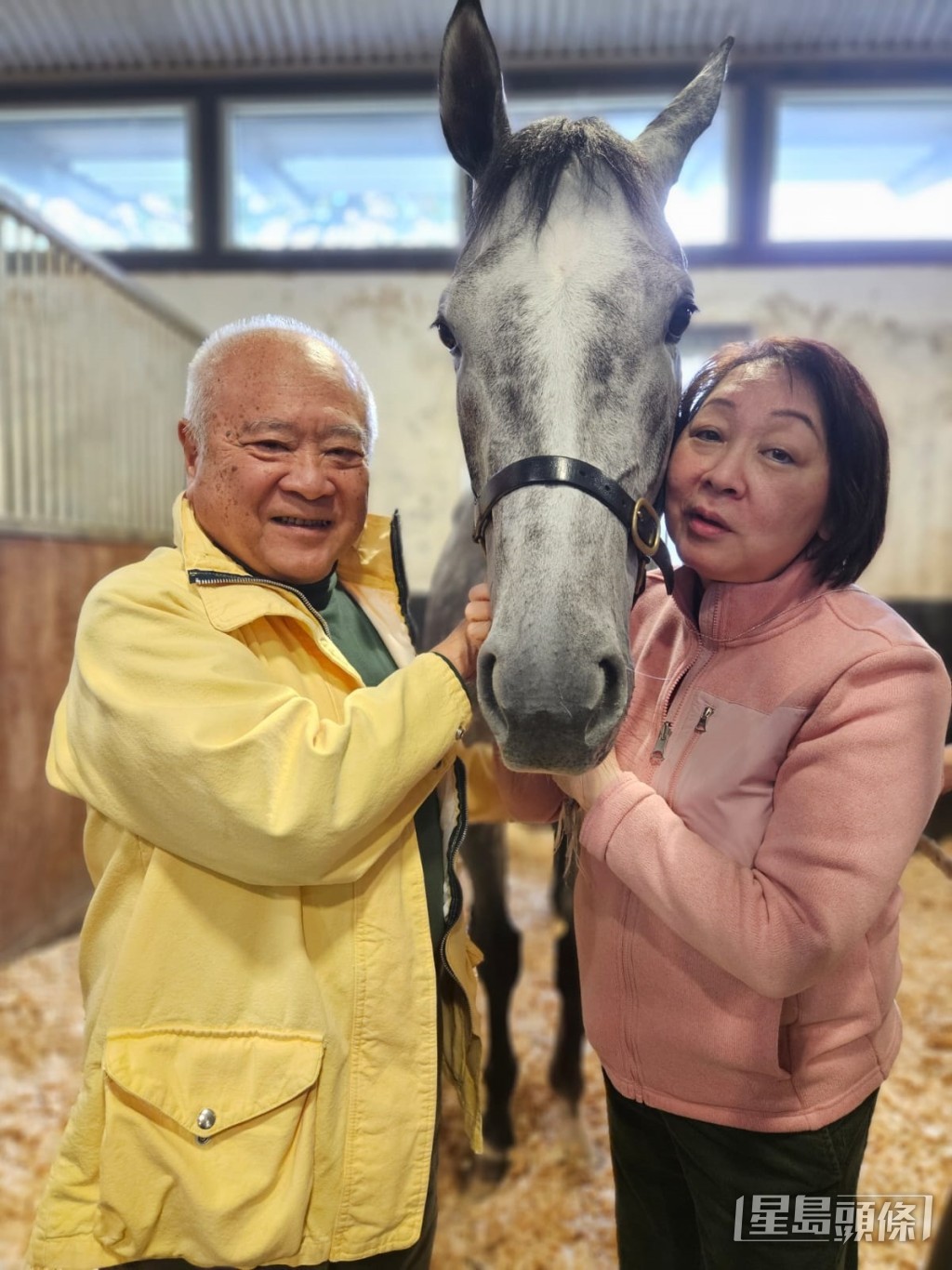 「熊」系馬主范邦初及其太太 「熊」系馬主范邦初及其太太
