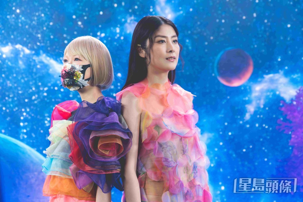 星星兔、陳慧琳好有默契。 星星兔、陳慧琳好有默契。