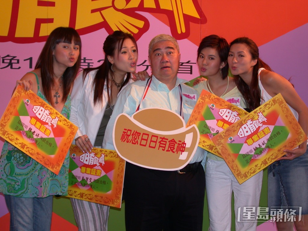 韜韜曾與TVB多位美女合作。 韜韜曾與TVB多位美女合作。