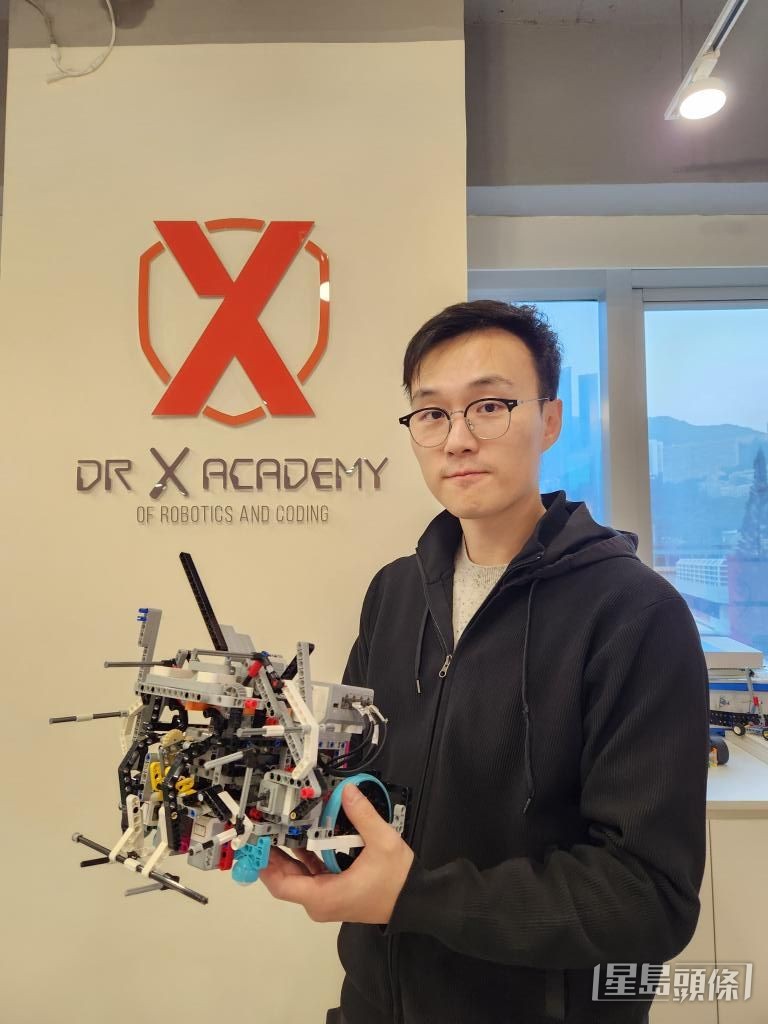 因應本港學生的工程基礎知識不足,Kenny指應從小培訓,啟發天賦。 因應本港學生的工程基礎知識不足,Kenny指應從小培訓,啟發天賦。