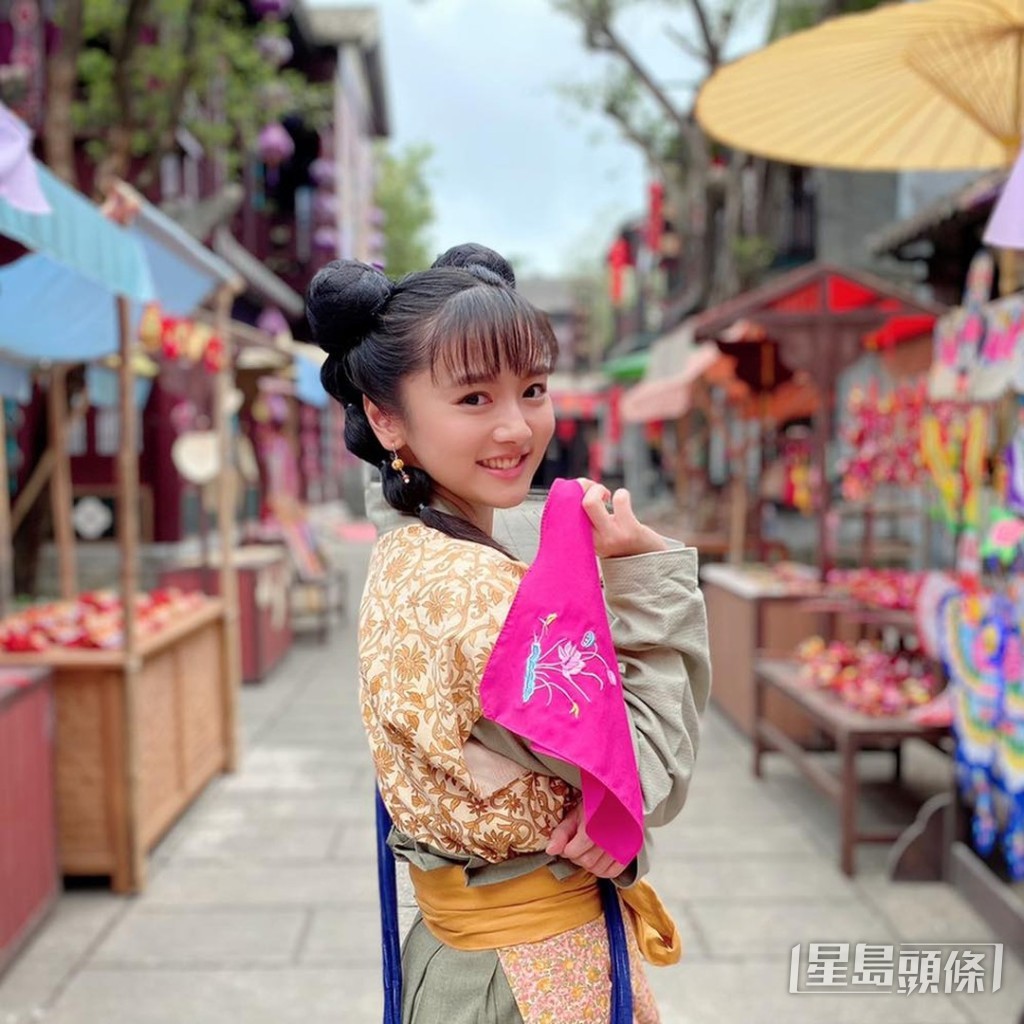 羅毓儀在《痞子殿下》演「糖妹」。 羅毓儀在《痞子殿下》演「糖妹」。