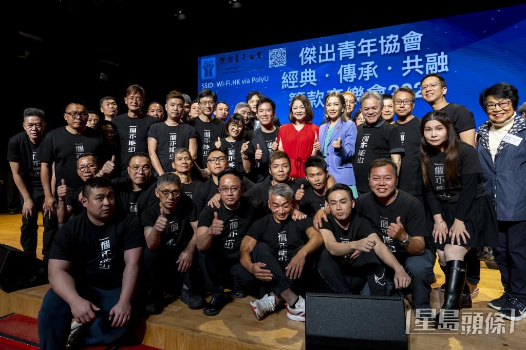 基督教新生協會合唱團今年3月在「傑出青年協會籌款音樂會2026」演出。 受訪者提供