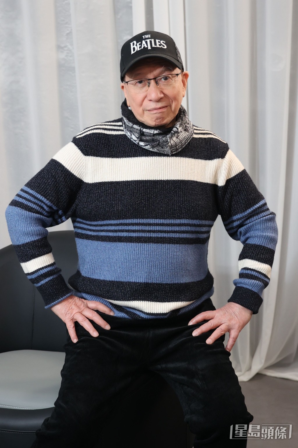 Joe Jun每晚用冰水浸面，已浸足45年。