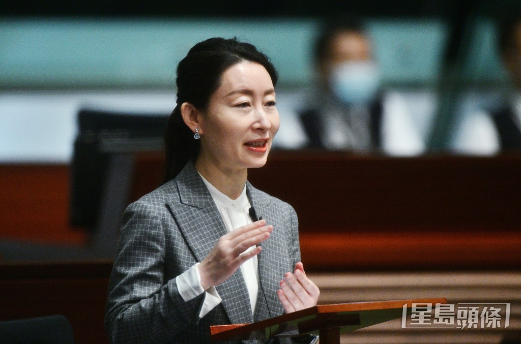 選委界洪雯。資料圖片 選委界洪雯。資料圖片