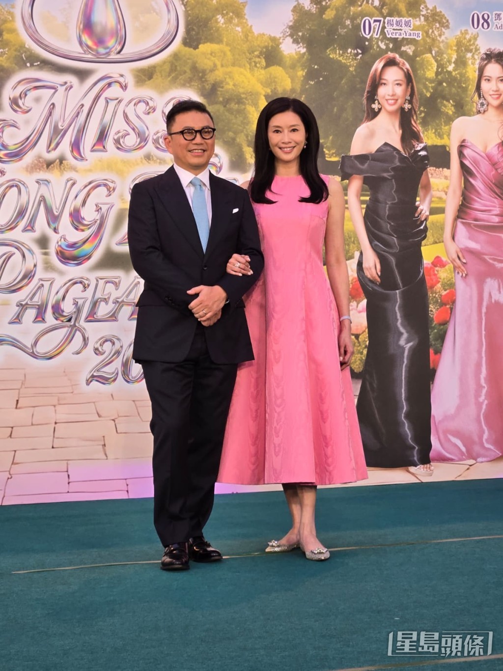 TVB主席許濤和太太陳祉妤 TVB主席許濤和太太陳祉妤