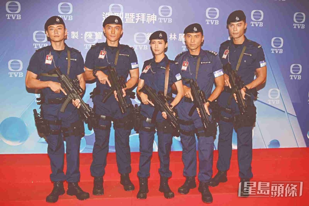 蔡思貝對《機場特警》的角色十分喜歡,可展現她硬朗的一面。 蔡思貝對《機場特警》的角色十分喜歡,可展現她硬朗的一面。