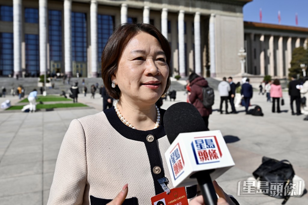 港區全國人大代表梁美芬表示，反貪腐是共同目標、是很正確的大方向。