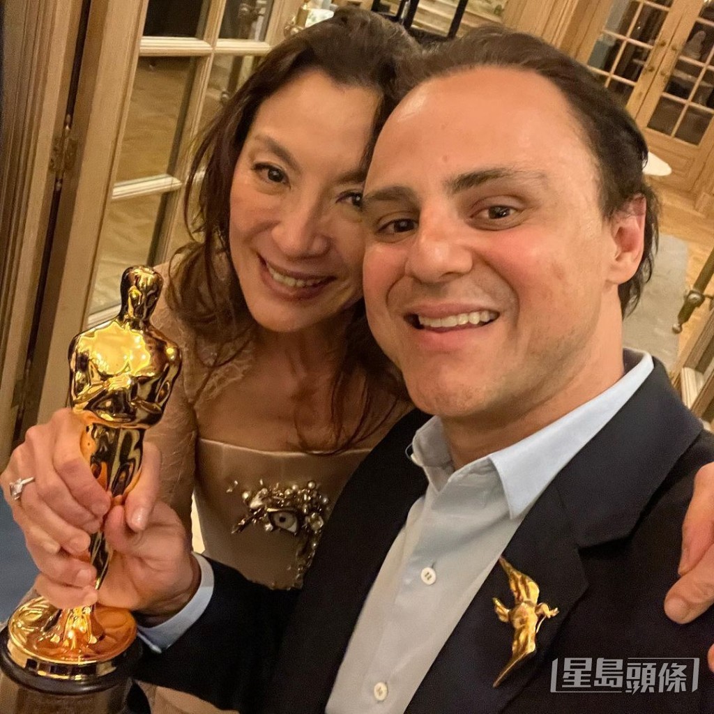 賓客之一的巴西前一級方程式車手Felipe Massa於社交網貼出疑似二人的婚禮照片。 賓客之一的巴西前一級方程式車手Felipe Massa於社交網貼出疑似二人的婚禮照片。