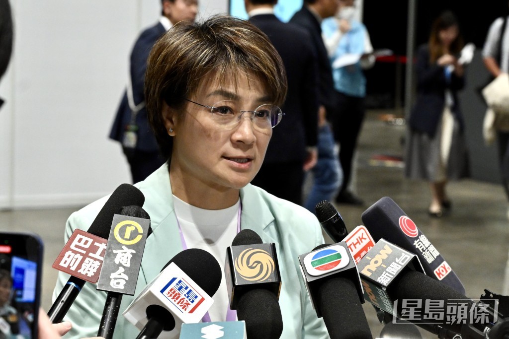 方國珊第六度參選,終於如願進入立法會。 方國珊第六度參選,終於如願進入立法會。