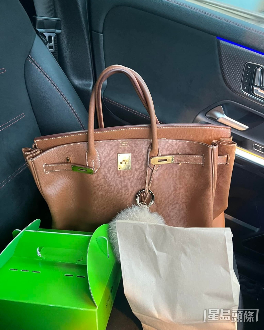 梁思浩生活富貴，還會晒Hermès。