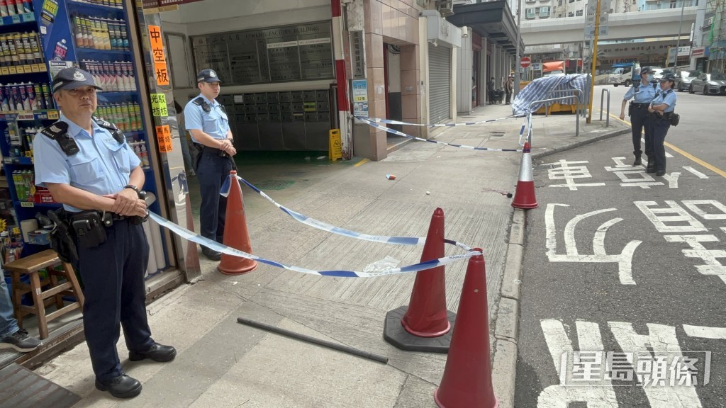 警員到場調查。