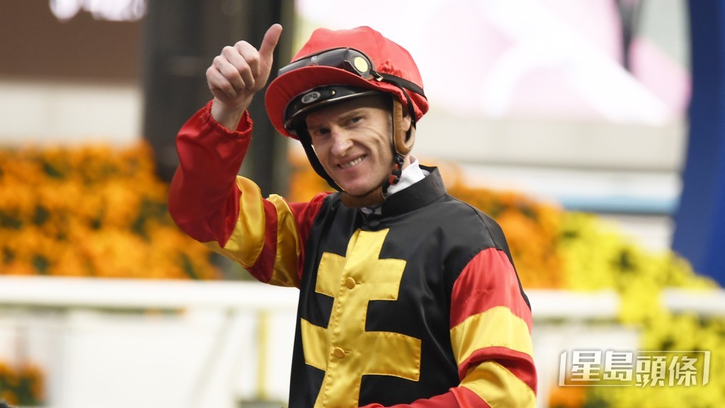 潘頓昨朝特意到場為「機械之星」出試，全朝再未有試其他馬。