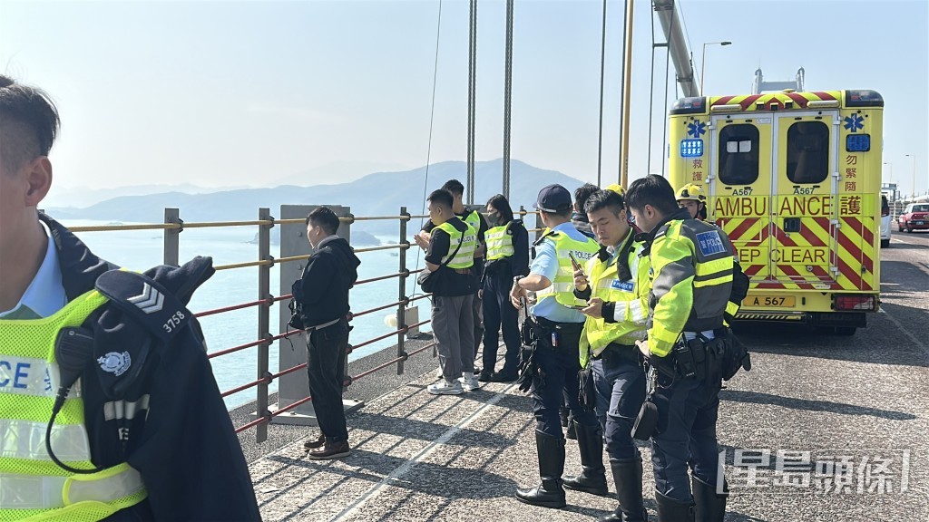 警員到場調查。