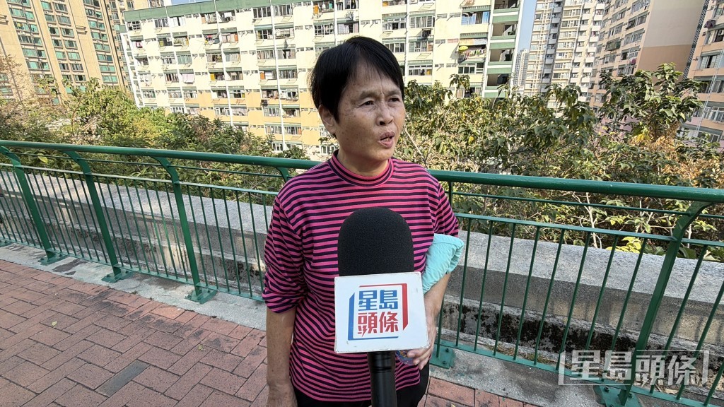 居民曾女士表示,自己未見過有人到此維修保養。 居民曾女士表示,自己未見過有人到此維修保養。