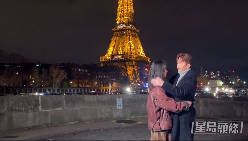 Anson Lo最喜歡在巴黎鐵塔拍攝的場口。