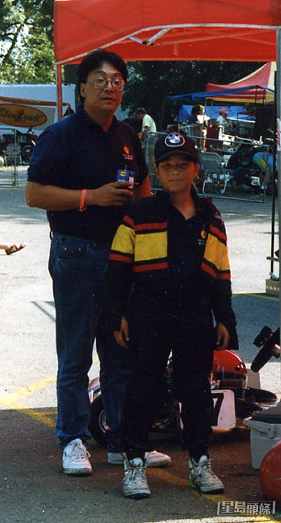 歐陽若曦感恩父親自小在旁扶持。 受訪者提供 歐陽若曦感恩父親自小在旁扶持。 受訪者提供