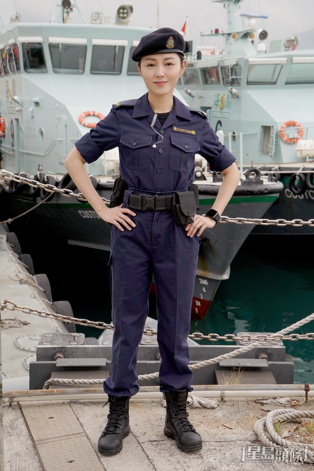 卫诗雅亦有份演出最近上映的《海关战线》。