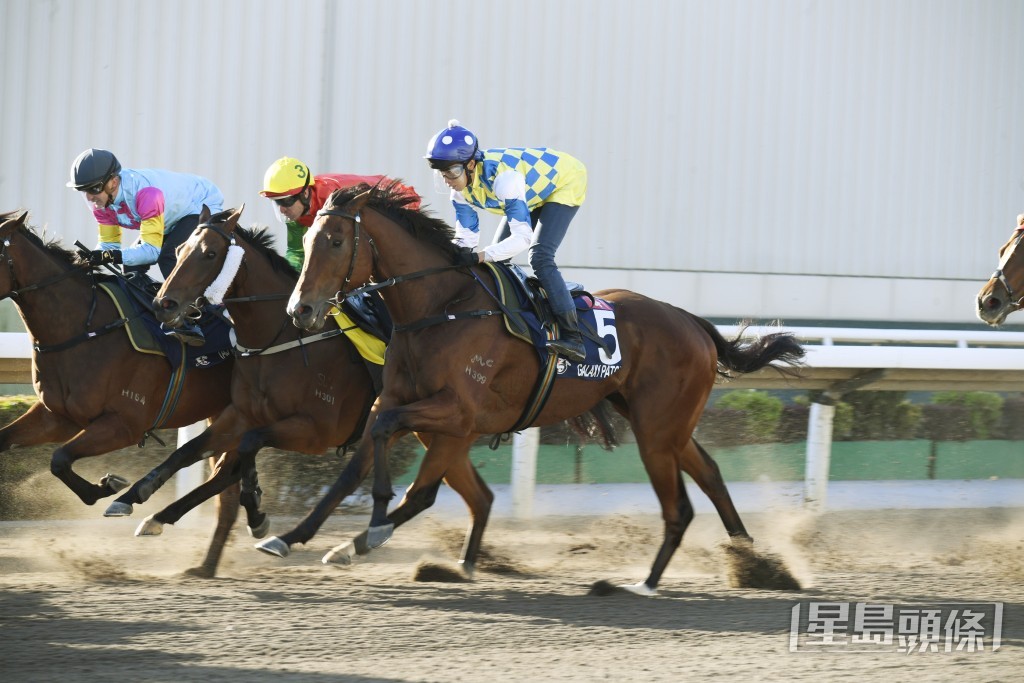 楊潔怡表示「錶之銀河」是後上馬，所以並不太擔心排外檔起步。