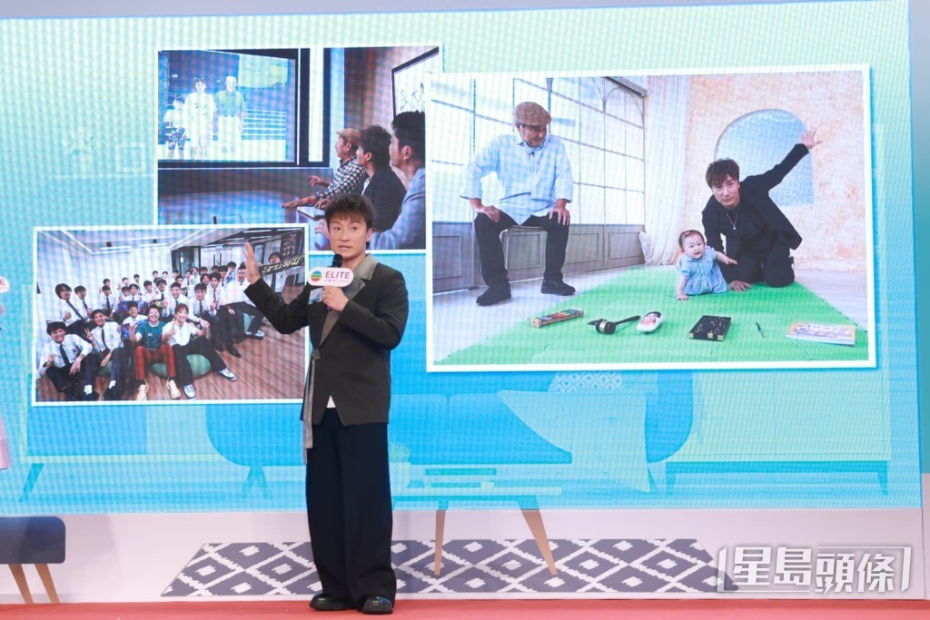 方力申透露父親為孫女罕有再上鏡拍攝節目。
